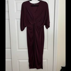 Missguided Aubergine Dress